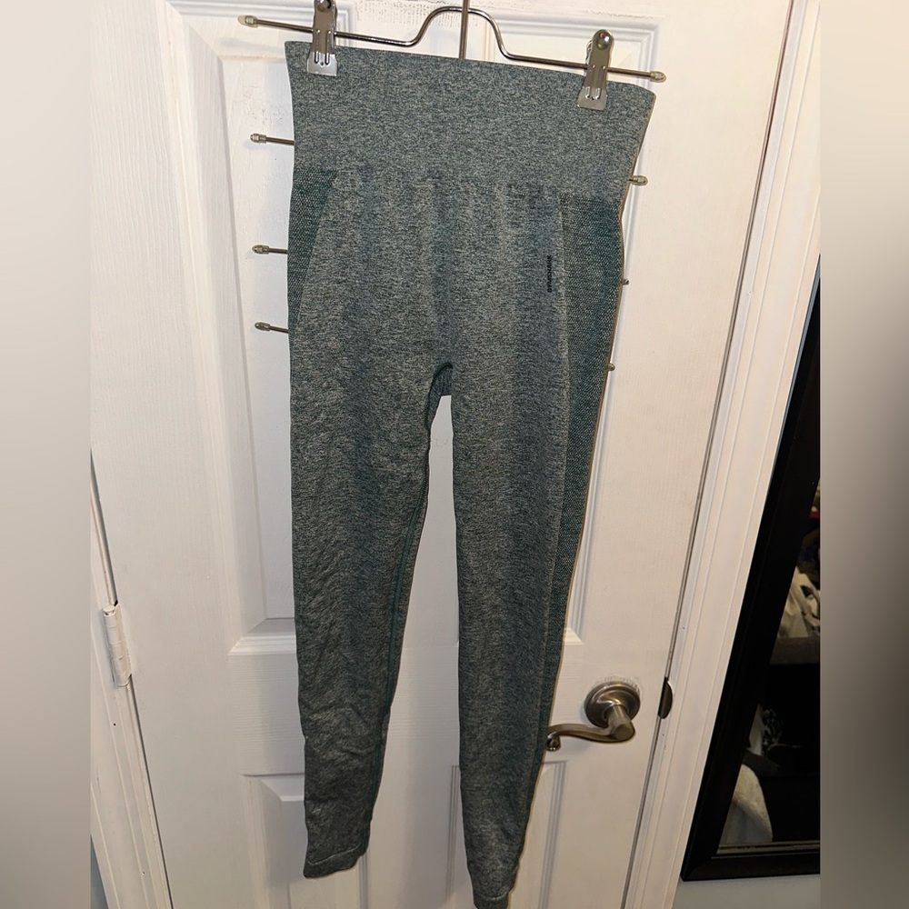 Women’s Gymshark Flex High Waisted Leggings - Dark Green Marl